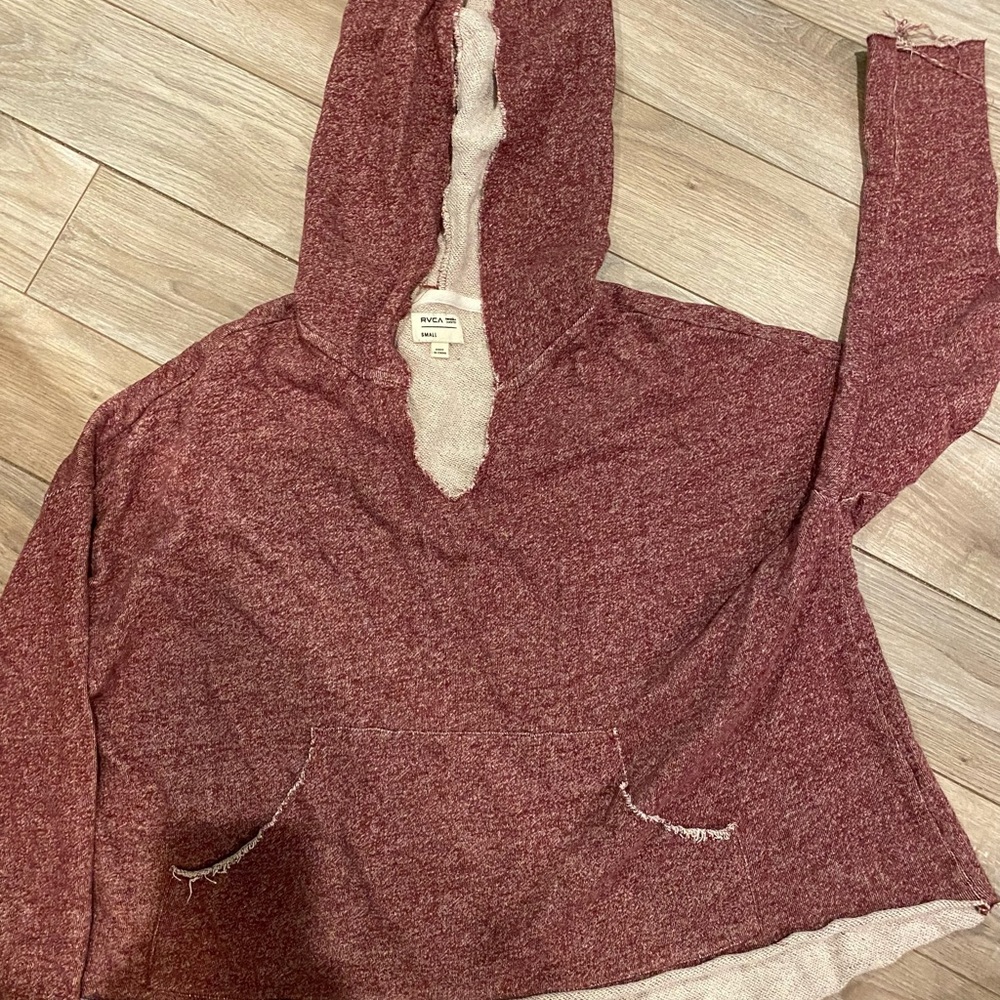RVCA crop hoodie